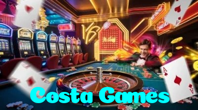 Costa Games casino presented on mobile device in Pakistan with slots and live games